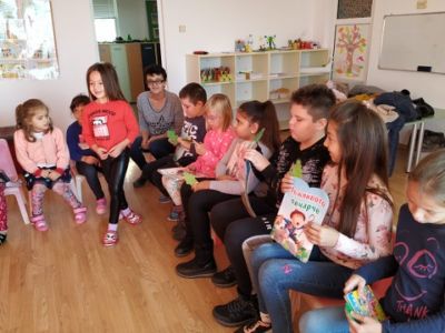 Националната седмица на четенето - ОУ Св. Иван Рилски - Кошарица, Несебър