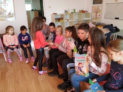 Националната седмица на четенето - ОУ Св. Иван Рилски - Кошарица, Несебър
